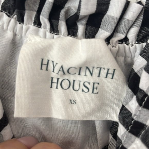 NWT TUCKERNUCK X HYACINTH HOUSE gingham Donna dress XS - Picture 4 of 8